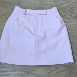 Club monaco suiting mini skirt in pink size 2